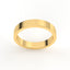 18K Gold Flat Wedding Band