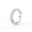 18K Gold Pear Cut Diamond Eternity Ring