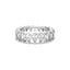 18K Gold Pear Cut Diamond Eternity Ring