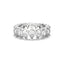18K Gold Pear Cut Diamond Eternity Ring