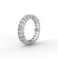 18K Gold Radiant Cut Diamond Eternity Ring