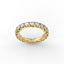 18K Gold Trellis Diamond Eternity Ring
