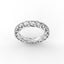 18K Gold Trellis Diamond Eternity Ring