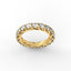 18K Gold Trellis Diamond Eternity Ring