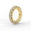 18K Gold Trellis Diamond Eternity Ring