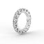 18K Gold Trellis Diamond Eternity Ring