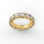 18K Gold Trellis Diamond Eternity Ring