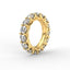 18K Gold Trellis Diamond Eternity Ring