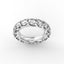 18K Gold Trellis Diamond Eternity Ring