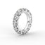 18K Gold Trellis Diamond Eternity Ring