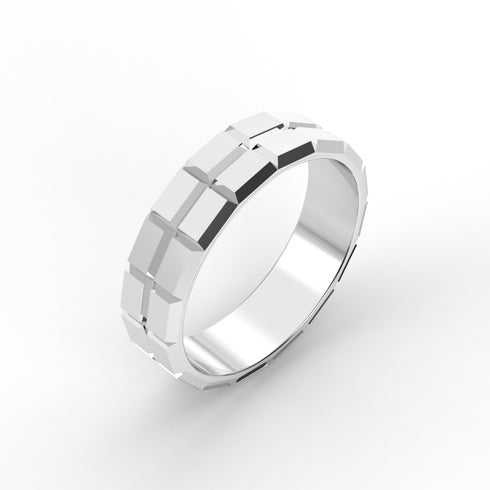 Anillo Doble Trilla - Hombre