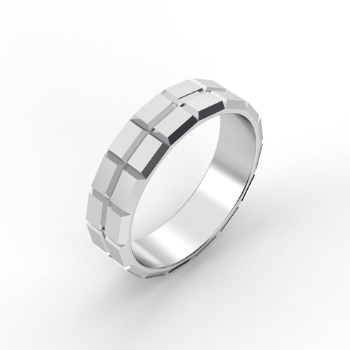 Anillo Doble Trilla - Hombre