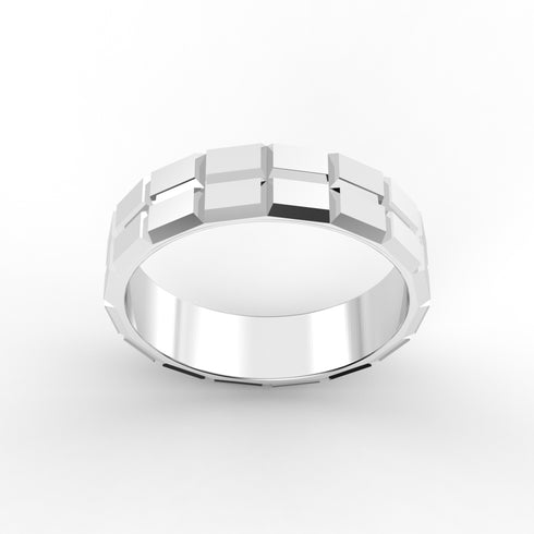 Anillo Doble Trilla - Hombre