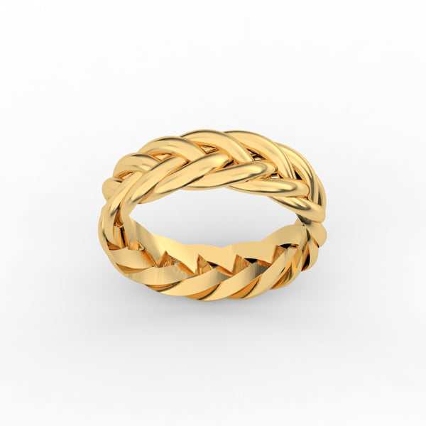 Anillo Trenza Triple