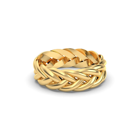 Anillo Trenza Triple