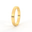 18K Gold Flat Wedding Band