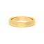 18K Gold Flat Wedding Band