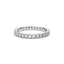 18K Gold French Pavé Diamond Eternity Ring