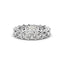 18K Gold Asscher Cut Diamond Eternity Ring