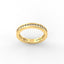 18K Gold Channel Set Princess-Cut Diamond Eternity Ring