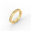 18K Gold Channel Set Princess-Cut Diamond Eternity Ring