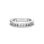 18K Gold Channel Set Princess-Cut Diamond Eternity Ring