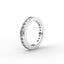 18K Gold Channel Set Princess-Cut Diamond Eternity Ring