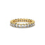 18K Gold Cushion Cut Diamond Eternity