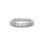 18K Gold Cushion Cut Diamond Eternity