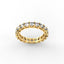 18K Gold Cushion Cut Diamond Eternity