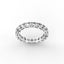 18K Gold Cushion Cut Diamond Eternity