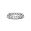 18K Gold Cushion Cut Diamond Eternity