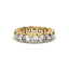 18K Gold Cushion Cut Diamond Eternity