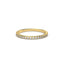 18K Gold Fishtail Diamond Eternity Ring