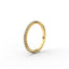 18K Gold Fishtail Diamond Eternity Ring
