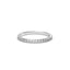 18K Gold Fishtail Diamond Eternity Ring
