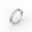 18K Gold Fishtail Diamond Eternity Ring