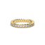 18K Gold Fishtail Diamond Eternity Ring