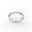 18K Gold Fishtail Diamond Eternity Ring