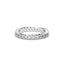 18K Gold Fishtail Diamond Eternity Ring