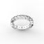 18K Gold Fishtail Diamond Eternity Ring
