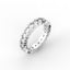 18K Gold Fishtail Diamond Eternity Ring