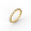 18K Gold Floating Diamond Eternity Ring