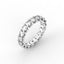 18K Gold Luna Diamond Eternity Ring
