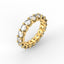 18K Gold Luna Diamond Eternity Ring