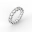 18K Gold Luna Diamond Eternity Ring