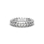 18K Gold Princess Cut Diamond Eternity Ring