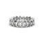 18K Gold Princess Cut Diamond Eternity Ring
