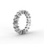 18K Gold Princess Cut Diamond Eternity Ring