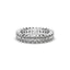 18K Gold Radiant Cut Diamond Eternity Ring